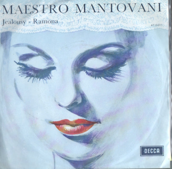 Mantovani - Jealousy 05316 Vinyl Singles Vinyl Goed / Hoes Goed