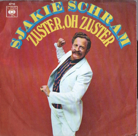 Sjakie Schram - Zuster, Oh Zuster 05162 Vinyl Singles Vinyl Goed / Hoes Goed