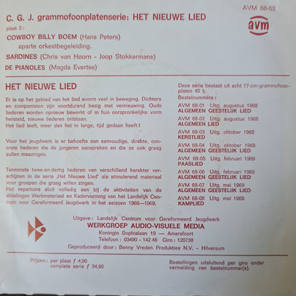 Het Nieuwe Lied * Vinyl Singles Vinyl Zeer Goed / Hoesje Goed "VINYLSINGLES.NL"