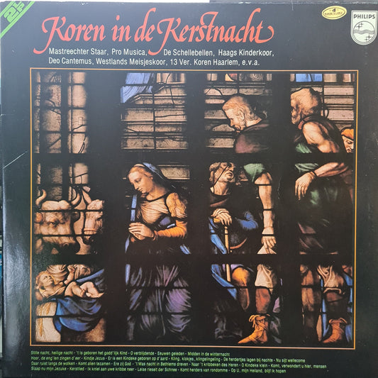 Various - Koren In De Kerstnacht (LP) 49107 Vinyl LP Dubbel JUKEBOXSINGLES.NL   