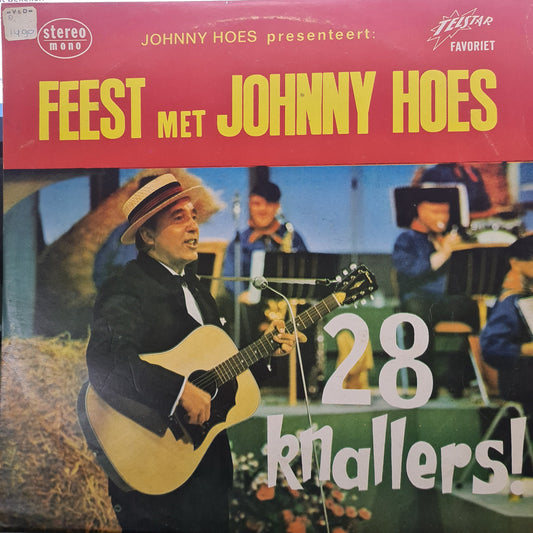 Johnny Hoes - Feest Met Johnny Hoes (LP) 49138 Vinyl LP Vinyl Goed / Hoes Goed