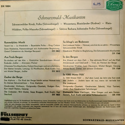 Black Forest Musicians - Black Forest Kirsch Polka (EP) 33697