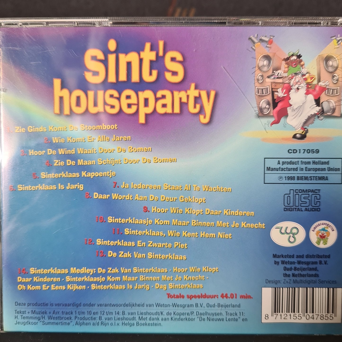Golden Nightingales – Sint’s Houseparty (CD)