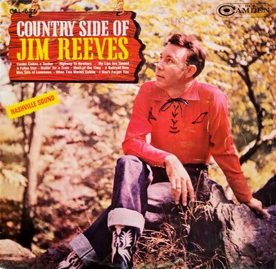 Jim Reeves - The Country Side Of Jim Reeves (LP) Vinyl LP Vinyl (VG) <br> Hoes (G+)