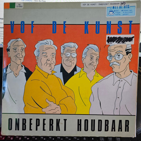 VOF De Kunst - Onbeperkt Houdbaar (LP) 51681 Vinyl LP Vinyl Goed / Hoes Zie Foto