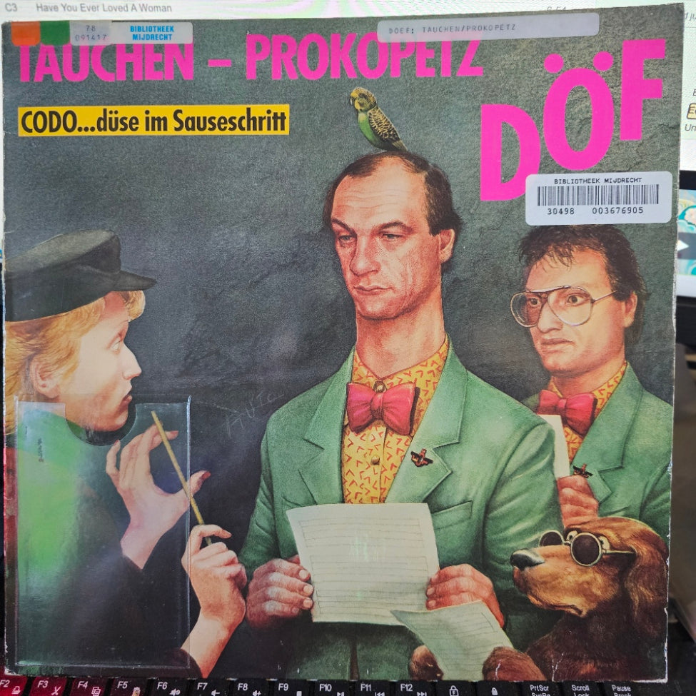 Tauchen-Prokopetz - DÖF (LP) 51685 Vinyl LP Vinyl Goed / Hoes Zie Foto