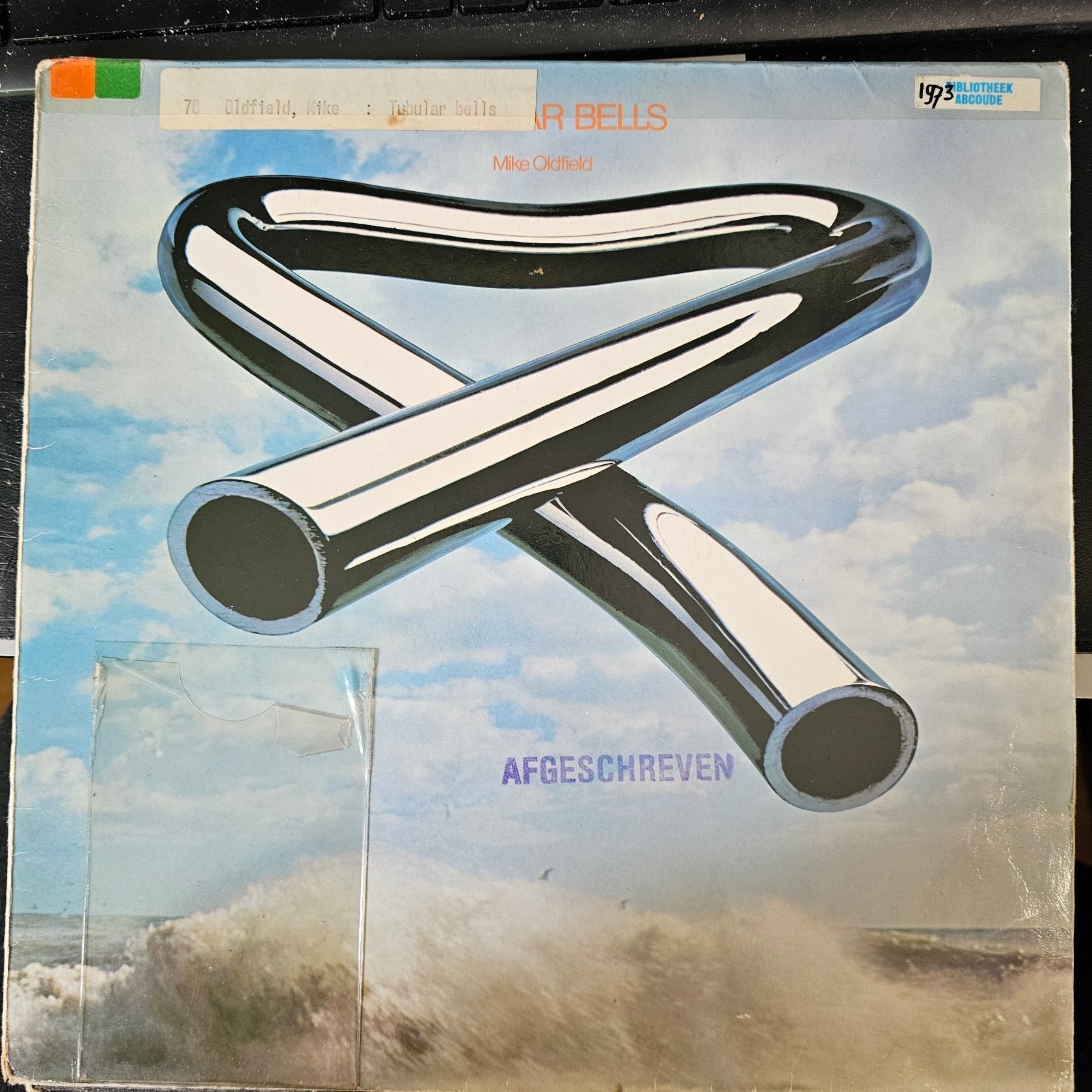 Mike Oldfield - Tubular Bells (LP) 51703 Vinyl LP Vinyl Goed / Hoes Zie Foto