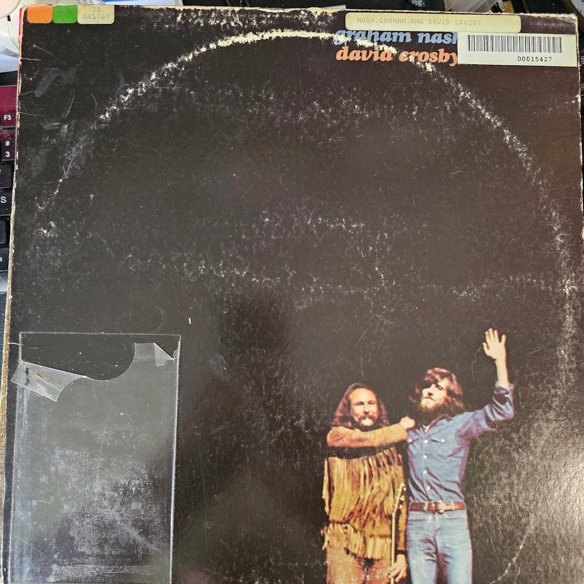 Crosby & Nash - Graham Nash David Crosby (LP) 51714 Vinyl LP Vinyl Goed / Hoes Zie Foto