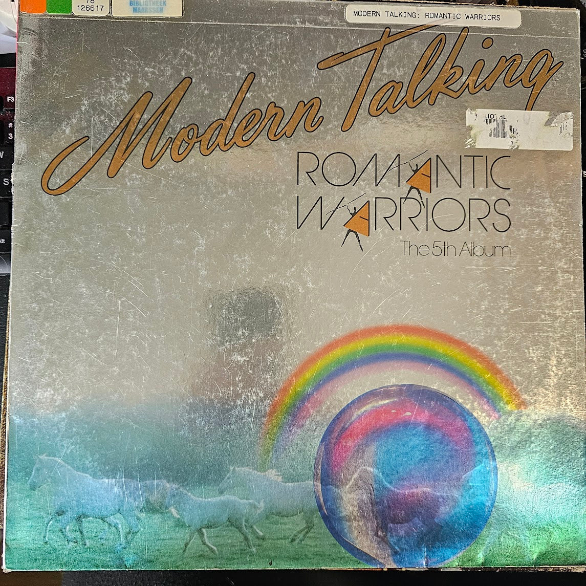 Modern Talking - Romantic Warriors - The 5th Album (LP) 51713 Vinyl LP Vinyl Goed / Hoes Zie Foto