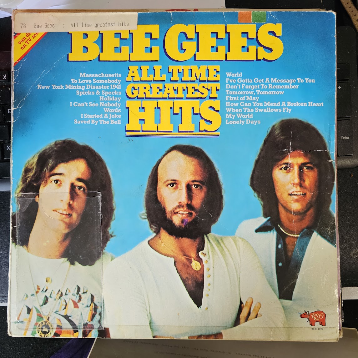 Bee Gees - Bee Gees All Time Greatest Hits (LP) 51748 Vinyl LP Vinyl Goed / Hoes Zie Foto