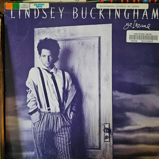 Lindsey Buckingham - Go Insane (LP) 51878 Vinyl LP Vinyl Goed / Hoes Zie Foto