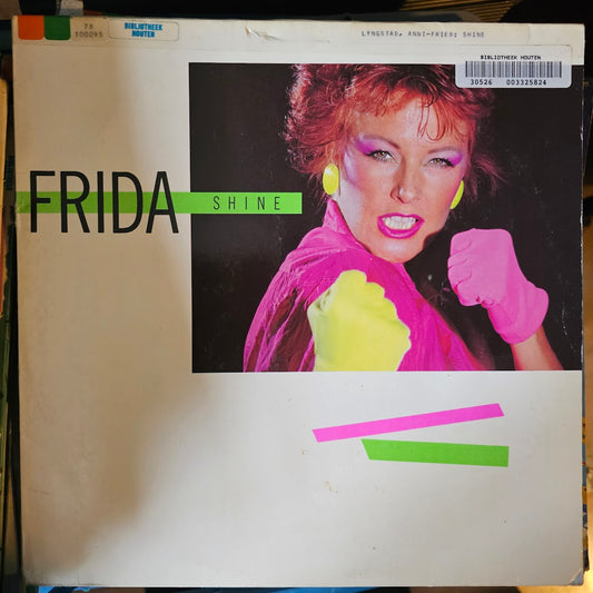 Frida - Shine (LP) 51867 Vinyl LP Vinyl Goed / Hoes Zie Foto