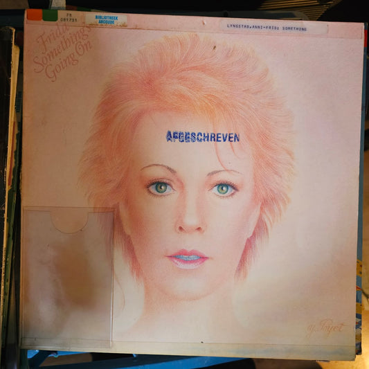 Frida - Something's Going On (LP) 51866 Vinyl LP Vinyl Goed / Hoes Zie Foto