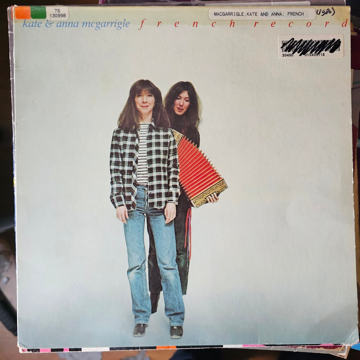 Kate & Anna McGarrigle - French Record (LP) 51912 Vinyl LP Vinyl Goed / Hoes Zie Foto