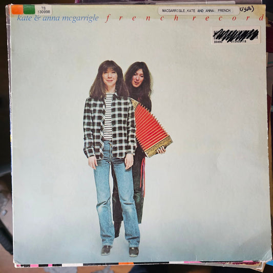 Kate & Anna McGarrigle - French Record (LP) 51912 Vinyl LP Vinyl Goed / Hoes Zie Foto