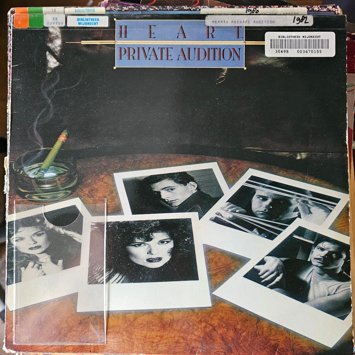 Heart - Private Audition (LP) 51907b Vinyl LP Vinyl Goed / Hoes Zie Foto