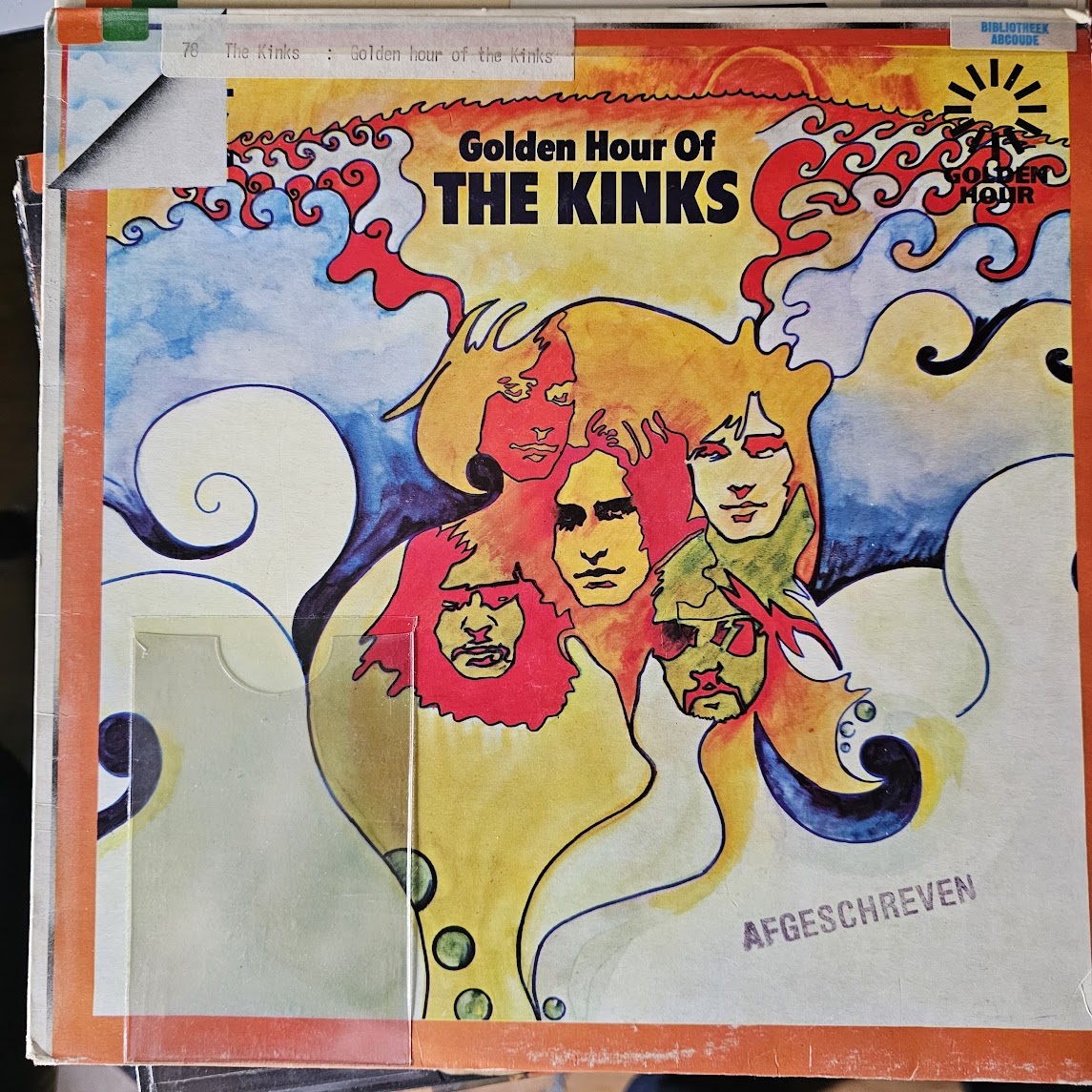 Kinks - Golden Hour Of The Kinks (LP) 51898 Vinyl LP Vinyl Goed / Hoes Zie Foto