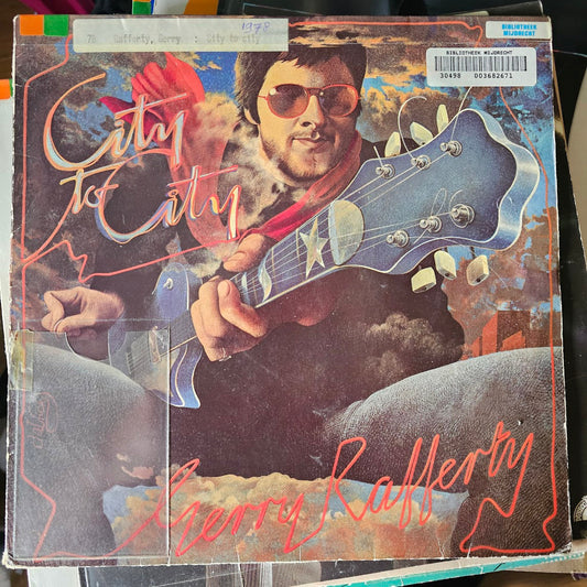 Gerry Rafferty - City To City (LP) 51952 Vinyl LP Vinyl Goed / Hoes Zie Foto