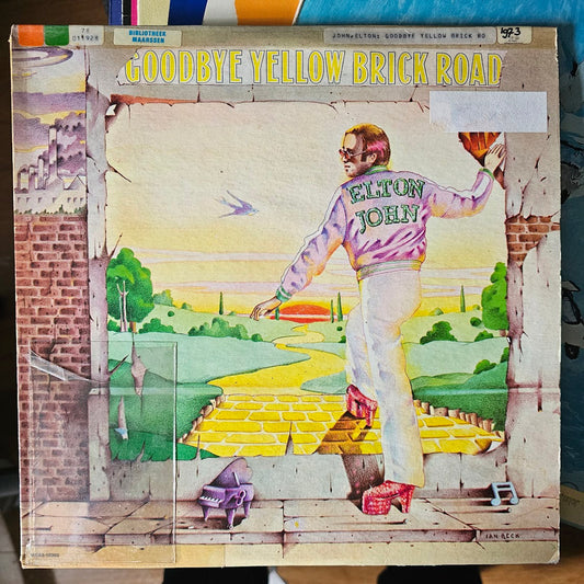 Elton John - Goodbye Yellow Brick Road (LP) 51944 Vinyl LP Vinyl Goed / Hoes Zie Foto