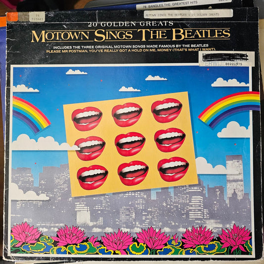 Various - 20 Golden Greats - Motown Sings The Beatles (LP) 51927 Vinyl LP Vinyl Goed / Hoes Zie Foto