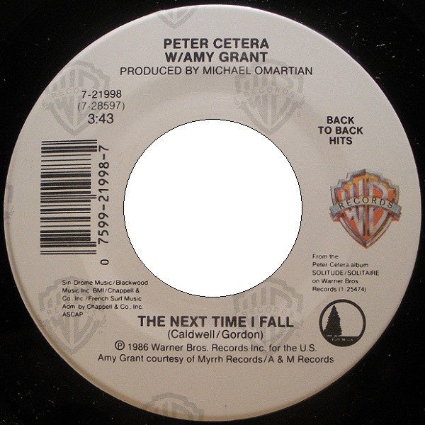 Peter Cetera mit Amy Grant / Peter Cetera – The Next Time I Fall / Glory Of Love 14599