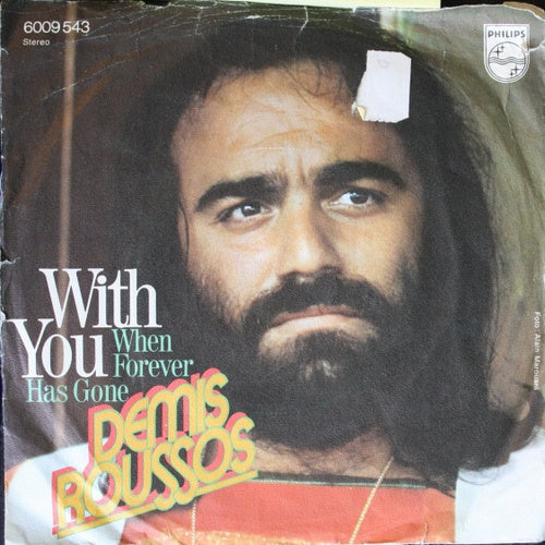 Demis Roussos - With You 19052 Vinyl Singles Vinyl Zeer Goed / Hoesje Goed "VINYLSINGLES.NL"