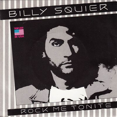 Billy Squier - Rock Me Tonite Vinyl Singles Vinyl Zeer Goed / Hoesje Goed "VINYLSINGLES.NL"