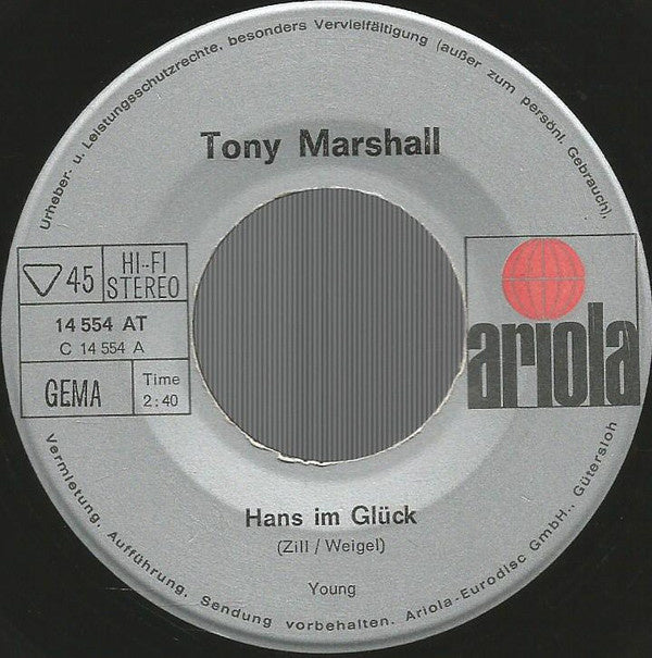 Tony Marshall – Hans Im Glück 22833