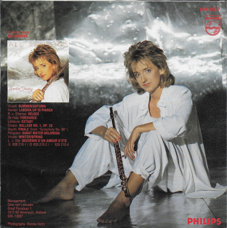 Berdien Stenberg - Fire dance/Extasy 35953 Vinyl Singles Vinyl Zeer Goed / Hoesje Goed "VINYLSINGLES.NL"