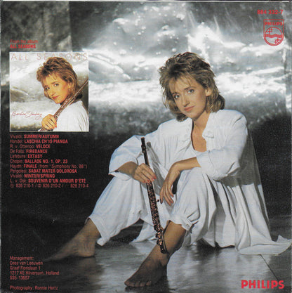 Berdien Stenberg - Fire dance/Extasy 35953 Vinyl Singles Vinyl Zeer Goed / Hoesje Goed "VINYLSINGLES.NL"