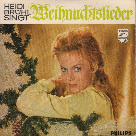 Heidi Brühl - Heidi Brühl Singt Weihnachtslieder Vinyl Singles EP Vinyl Zeer Goed / Hoesje Goed "VINYLSINGLES.NL"