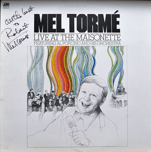 Mel Tormé Featuring Al Porcino And His Orchestra - Live At The Maisonette (LP) 40486 Vinyl LP JUKEBOXSINGLES.NL   