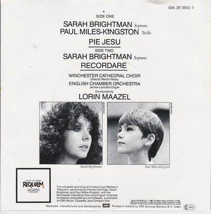 Sarah Brightman &amp; Paul Miles-Kingston - Pie Jesu 14448