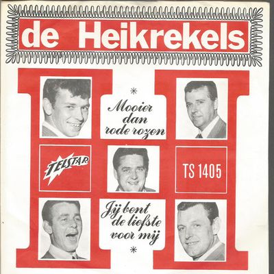 Heikrekels - Mooier Dan Rode Rozen Vinyl Singles Media VG+ / Sleeve Plakband "VINYLSINGLES.NL"