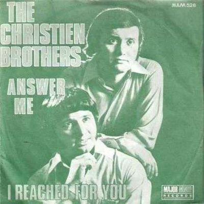 Christien Brothers - Answer Me Vinyl Singles Vinyl Zeer Goed / Hoesje Goed "VINYLSINGLES.NL"