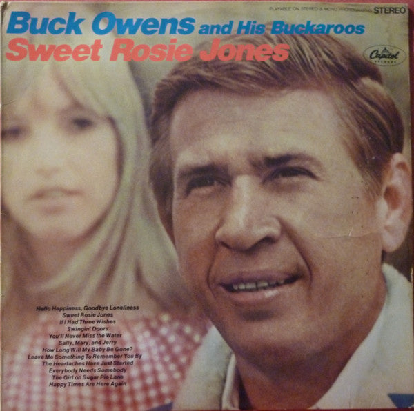 Buck Owens - Sweet Rosie Jones (LP) 40591 Vinyl LP JUKEBOXSINGLES.NL   