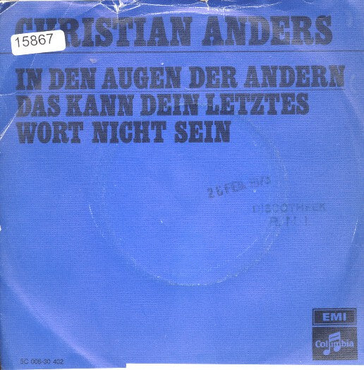 Christian Anders – In Den Augen Der Andern 15867