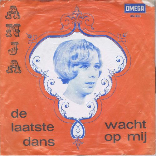 Anja - De Laatste Dans 10187 Vinyl Singles Vinyl Goed / Hoes Goed