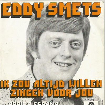 Eddy Smets - Arriba España Vinyl Singles Vinyl Zeer Goed / Hoesje Goed "VINYLSINGLES.NL"