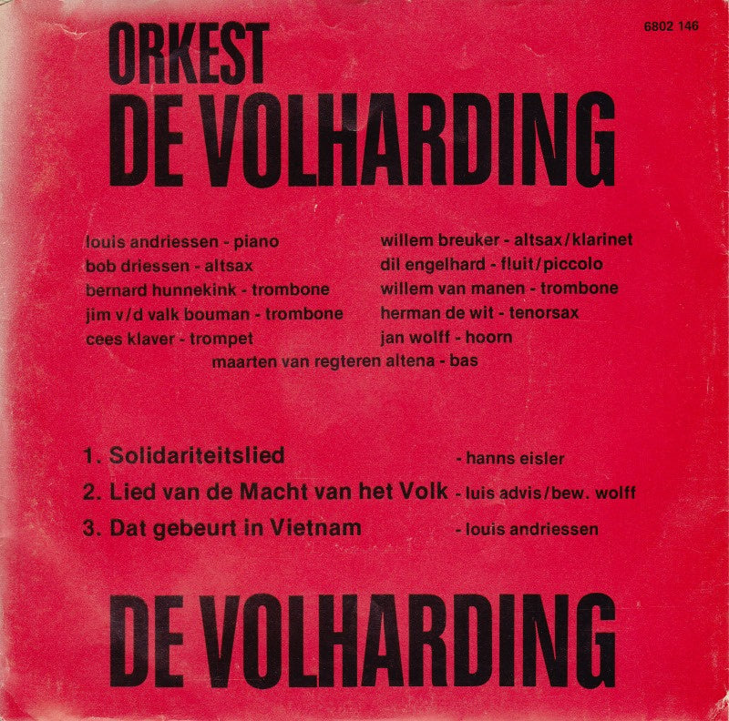 Orchestra De Volharding - Orchestra De Volharding 13566
