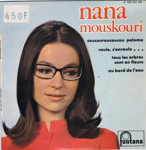 Nana Mouskouri - Coucouroucoucou Paloma 04294 Vinyl Singles EP Vinyl Goed / Hoes Goed