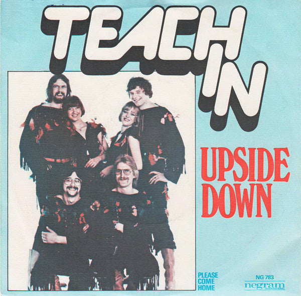Teach-In - Upside Down 39050 Vinyl Singles Vinyl Goed / Hoes Goed