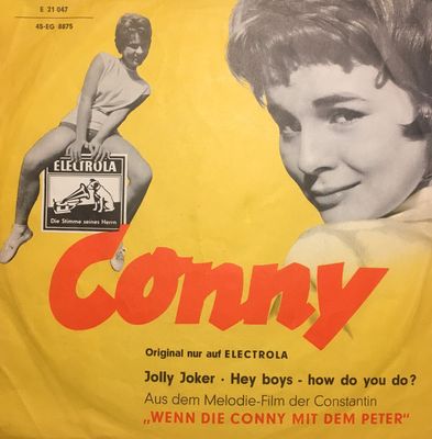 Conny Froboess - Jolly Joker Vinyl Singles Media VG+ / Sleeve G "VINYLSINGLES.NL"