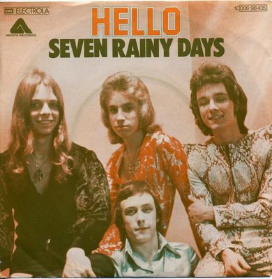 Hello - Seven Rainy Days Vinyl Singles Vinyl Zeer Goed / Hoesje Plakband "VINYLSINGLES.NL"