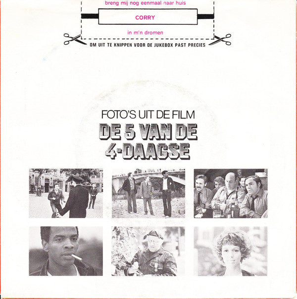 Corry - Breng Mij Nog Eenmaal Naar Huis (B-Keus) Vinyl Singles Vinyl (G) <br> Hoes (F) "VINYLSINGLES.NL"