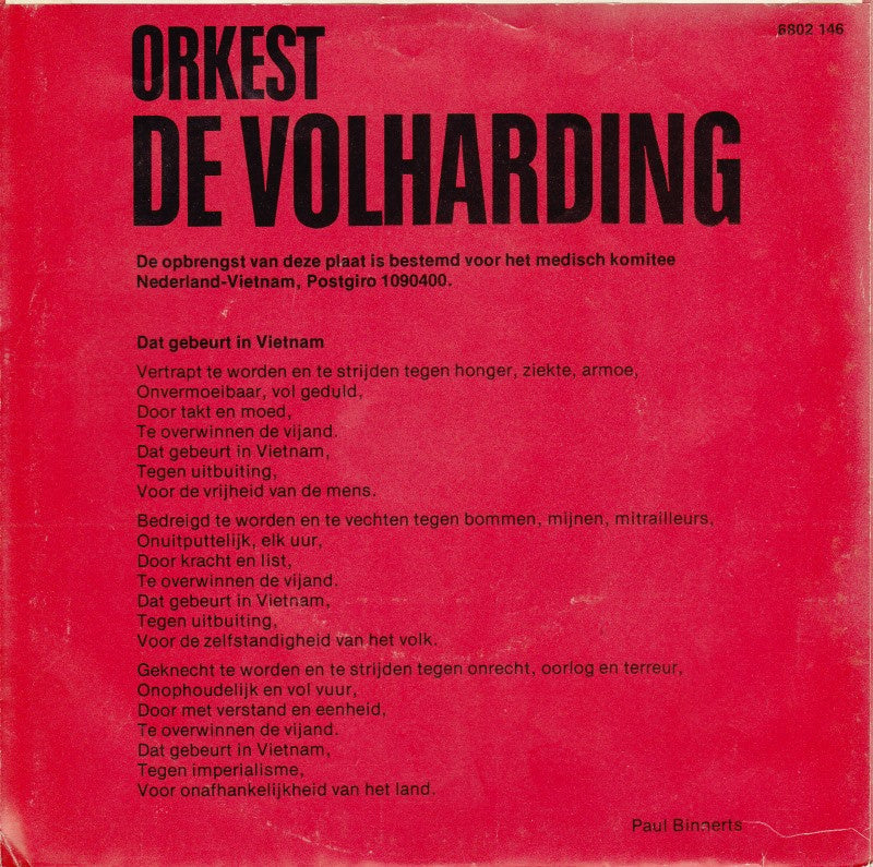 Orchestra De Volharding - Orchestra De Volharding 13566