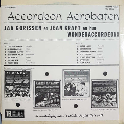 Jan Gorissen, Jean Kraft – Accordion Acrobats (LP) 48254