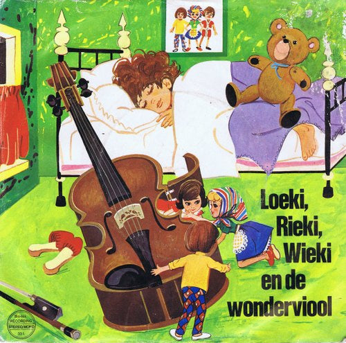 No Artist - Loeki, Rieki En Wieki En De Wonderviool 36934 Vinyl Singles EP Vinyl Goed / Hoes Goed