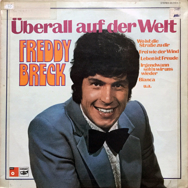 Freddy Breck - Uberall Auf Der Welt (LP) 41634 Vinyl LP Vinyl Goed / Hoes Goed