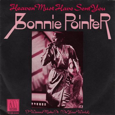 Bonnie Pointer - Heaven Must Have Sent You Vinyl Singles Vinyl Zeer Goed / Hoesje Goed "VINYLSINGLES.NL"
